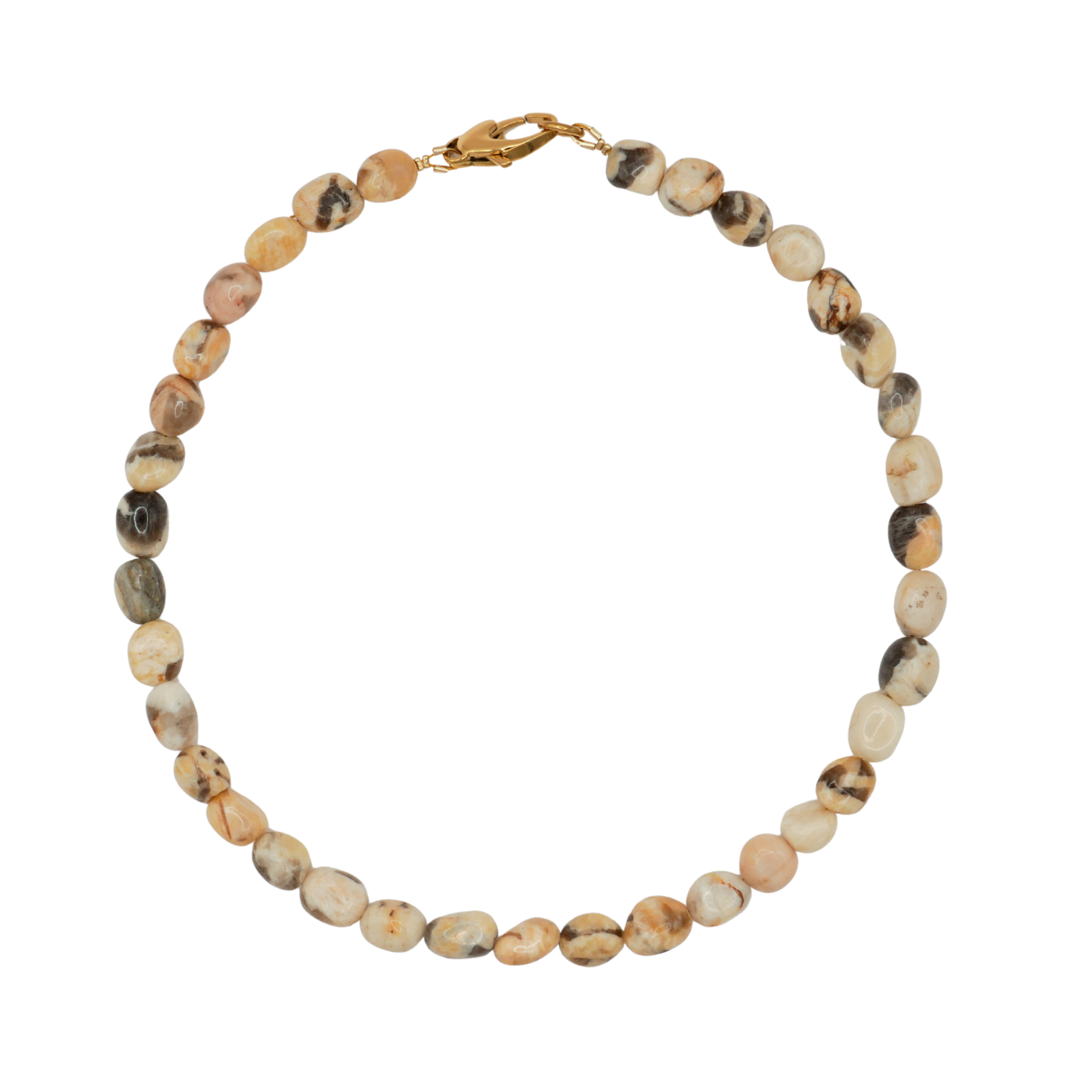 Collar Frijol Pinto Claro