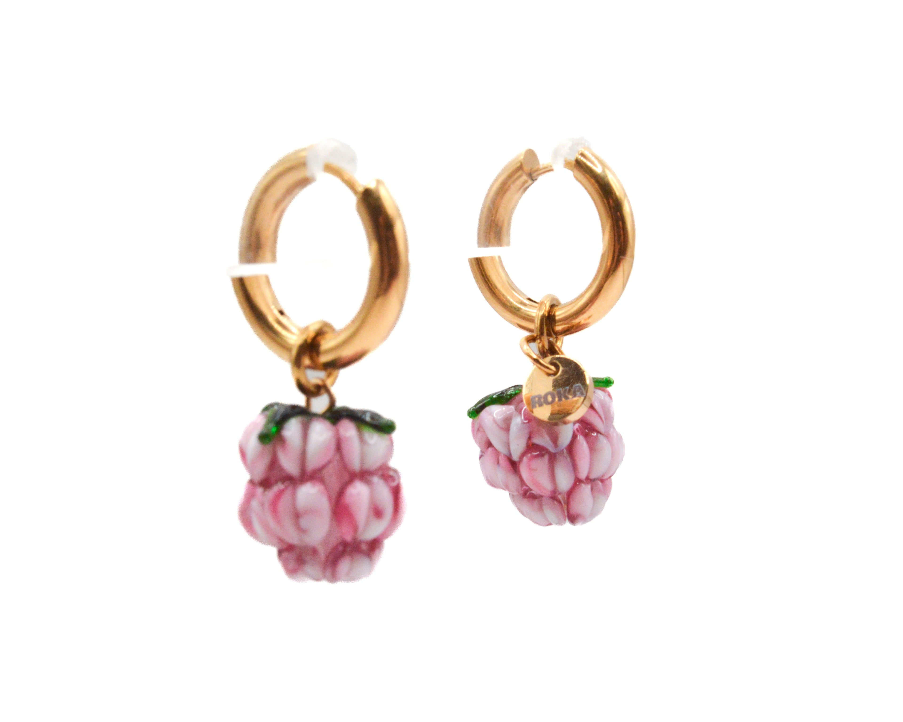 Aretes FRAMBUESA